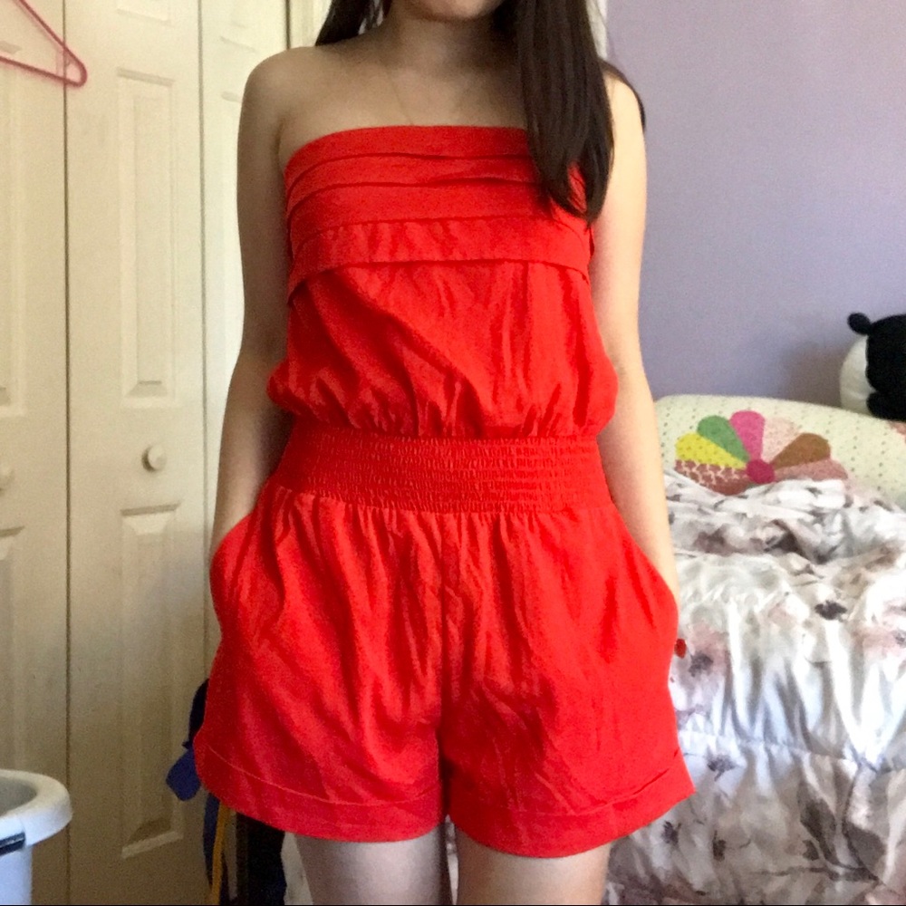 Red bebe Romper | Womens S